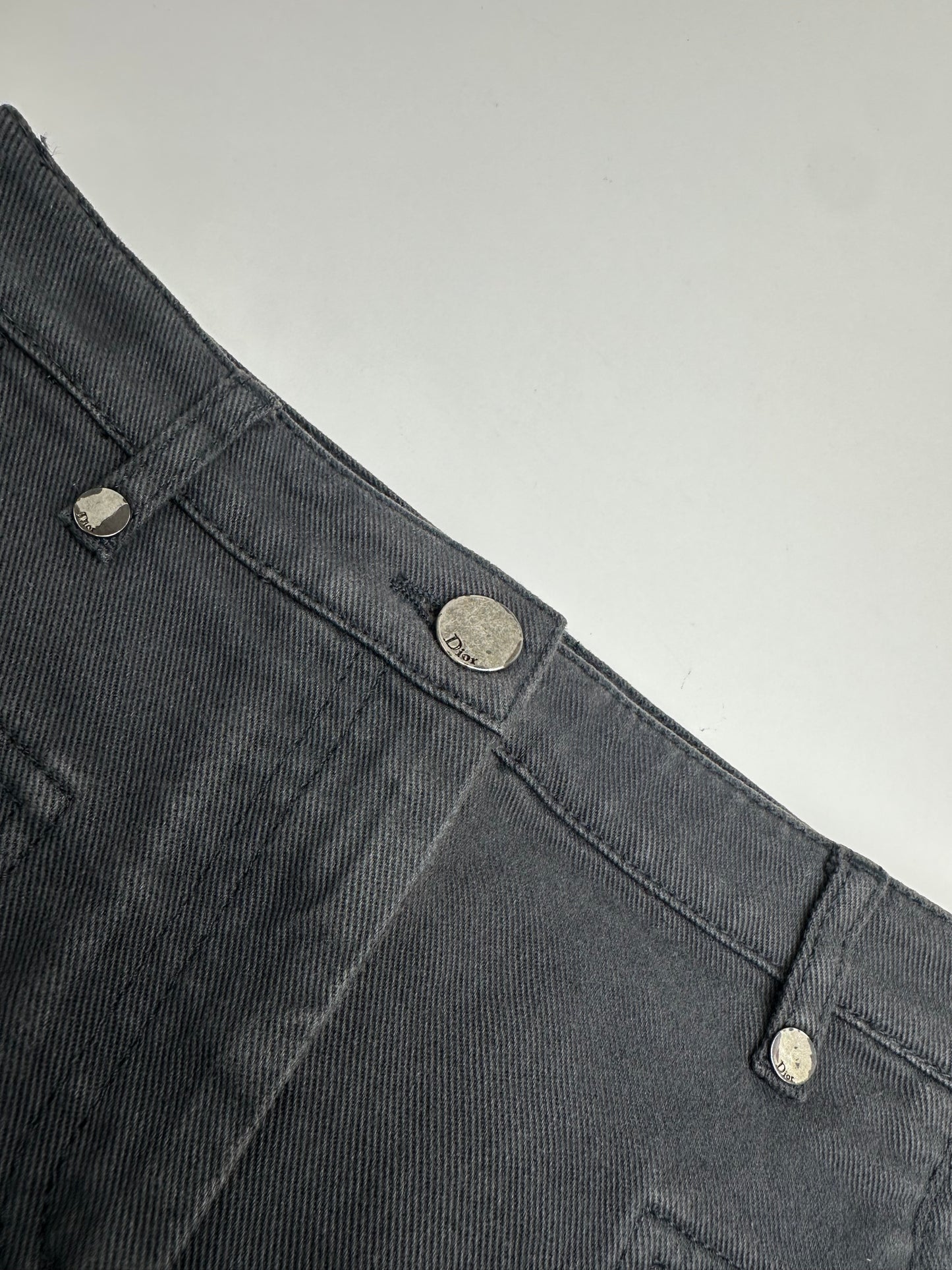 Vintage Dior Denim Scarf 32/XXS