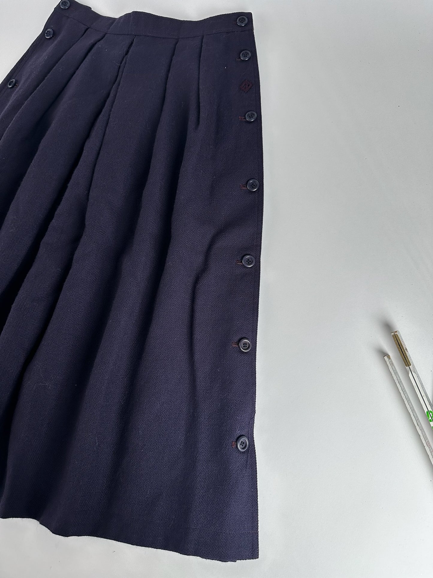 Vintage Dior Skirt Navy L