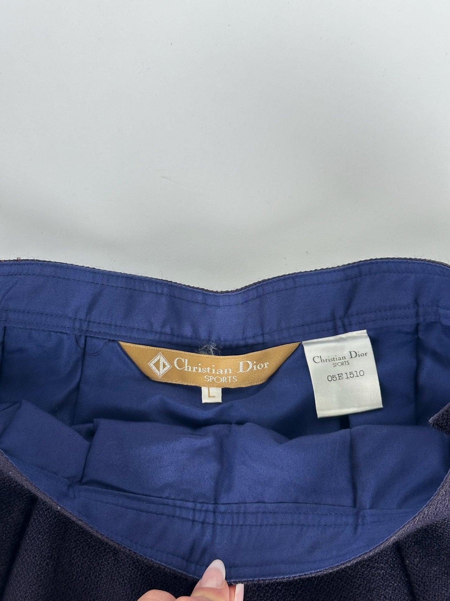 Vintage Dior Skirt Navy L