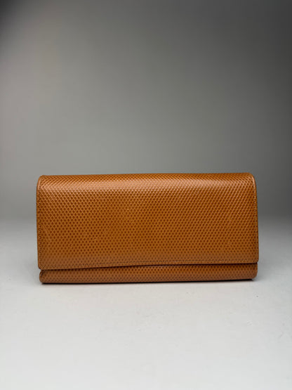 Vintage Comme des garçons leather wallet brown