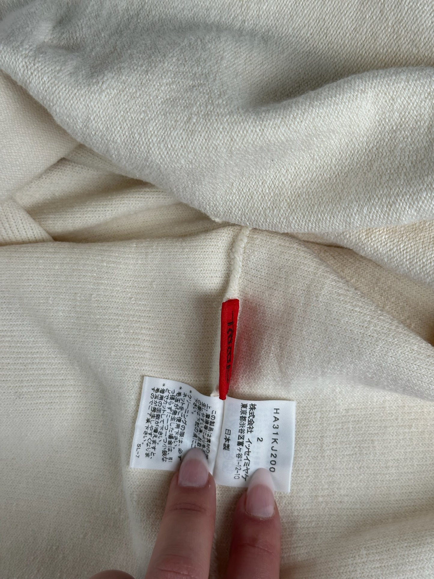 Vintage Issey Miyake Shirt Beige