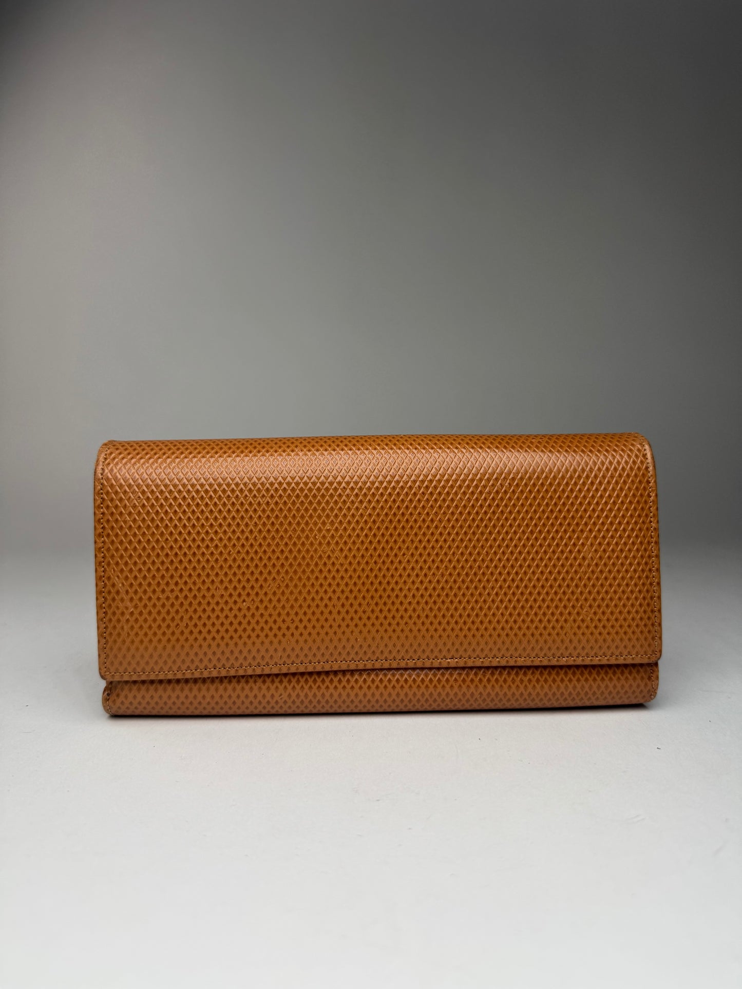 Vintage Comme des garçons leather wallet brown