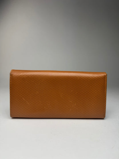 Vintage Comme des garçons leather wallet brown
