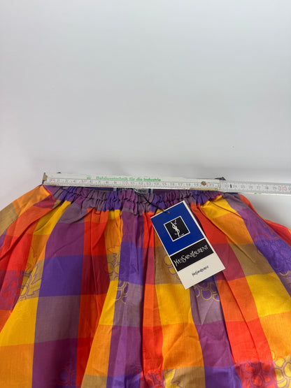 Vintage Yves Saint Laurent Checked Twin Set