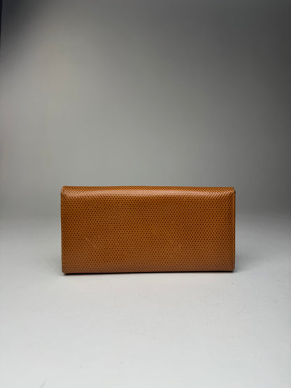 Vintage Comme des garçons leather wallet brown