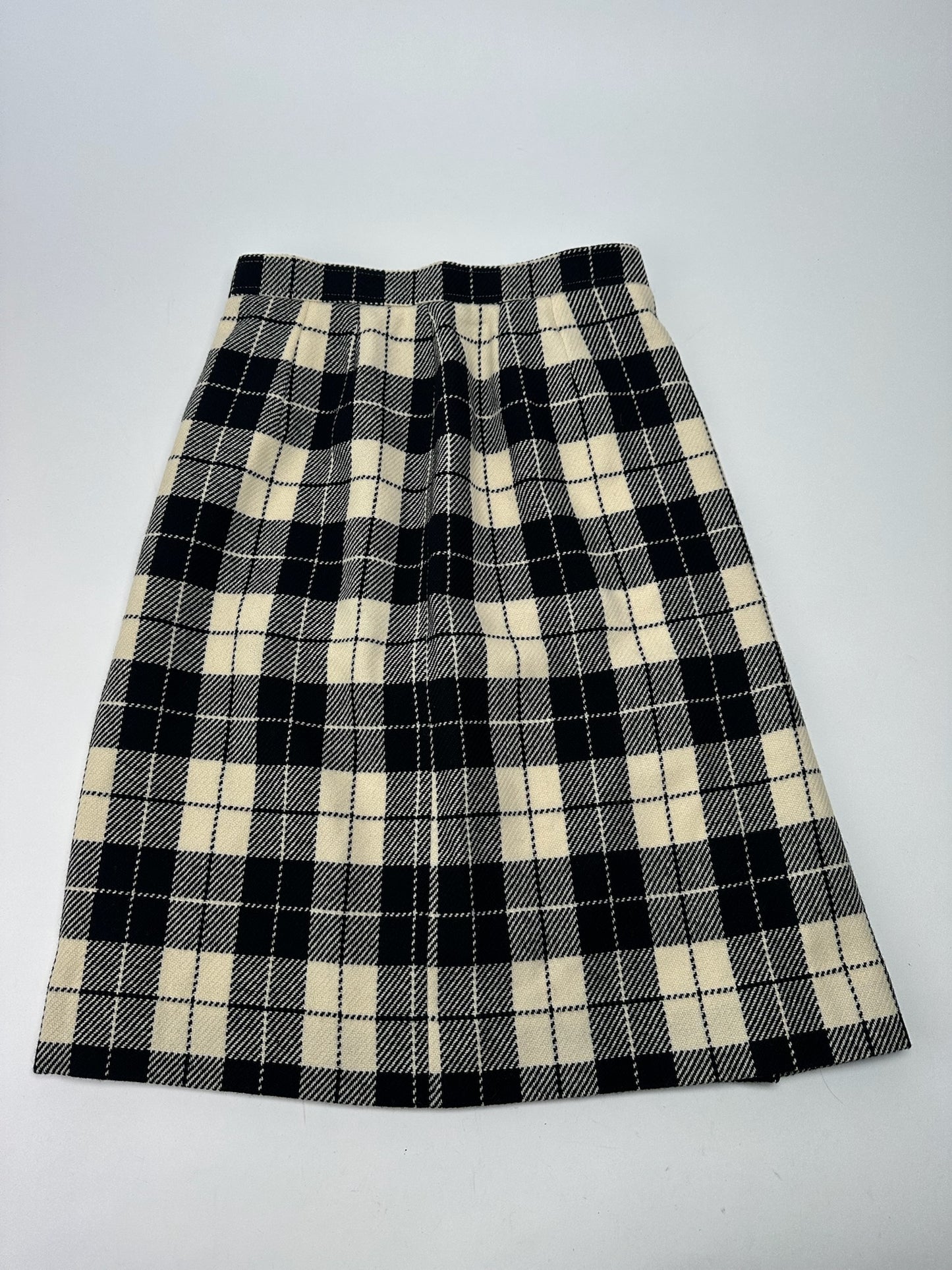 Vintage Courreges Checked skirt