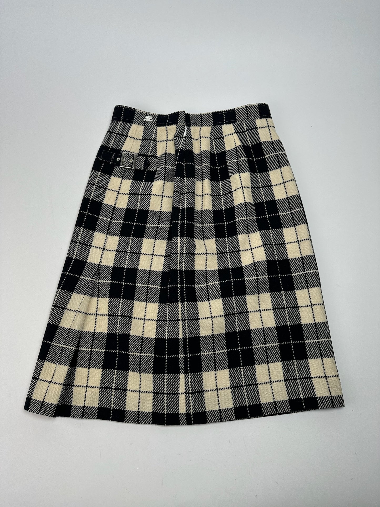 Vintage Courreges Checked skirt