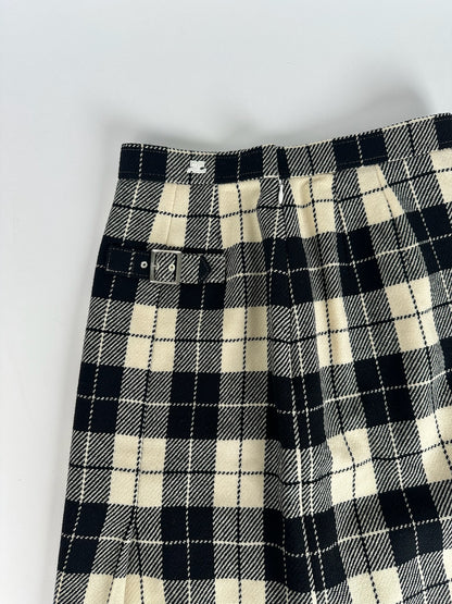 Vintage Courreges Checked skirt