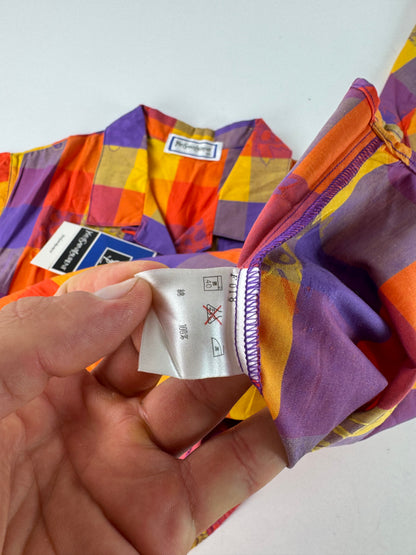 Vintage Yves Saint Laurent Checked Twin Set