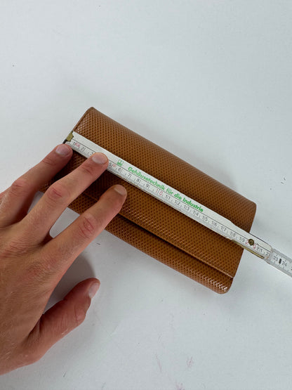 Vintage Comme des garçons leather wallet brown