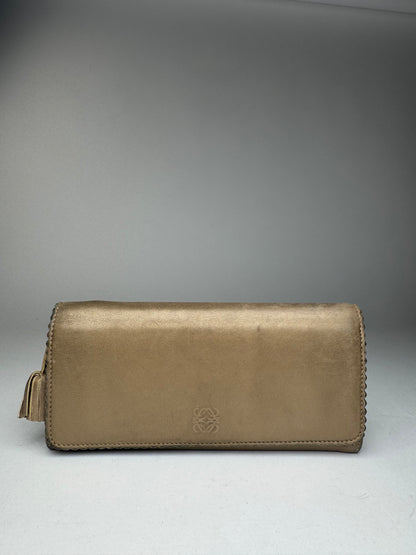 Vintage Loewe Madrid Leather wallet golden