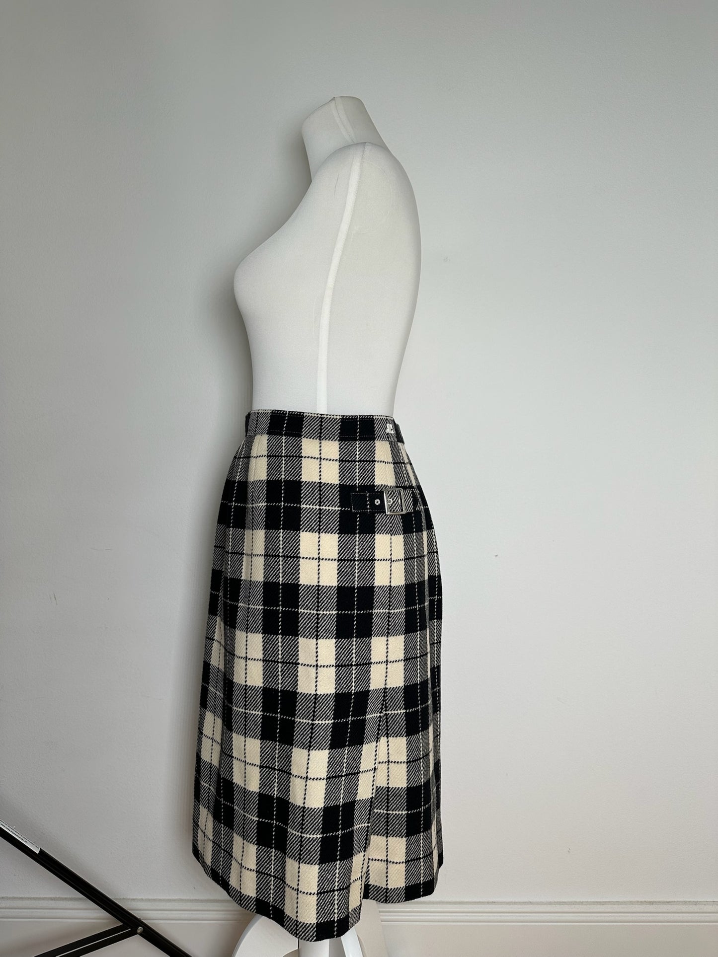 Vintage Courreges Checked skirt