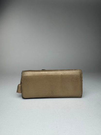 Vintage Loewe Madrid Leather wallet golden