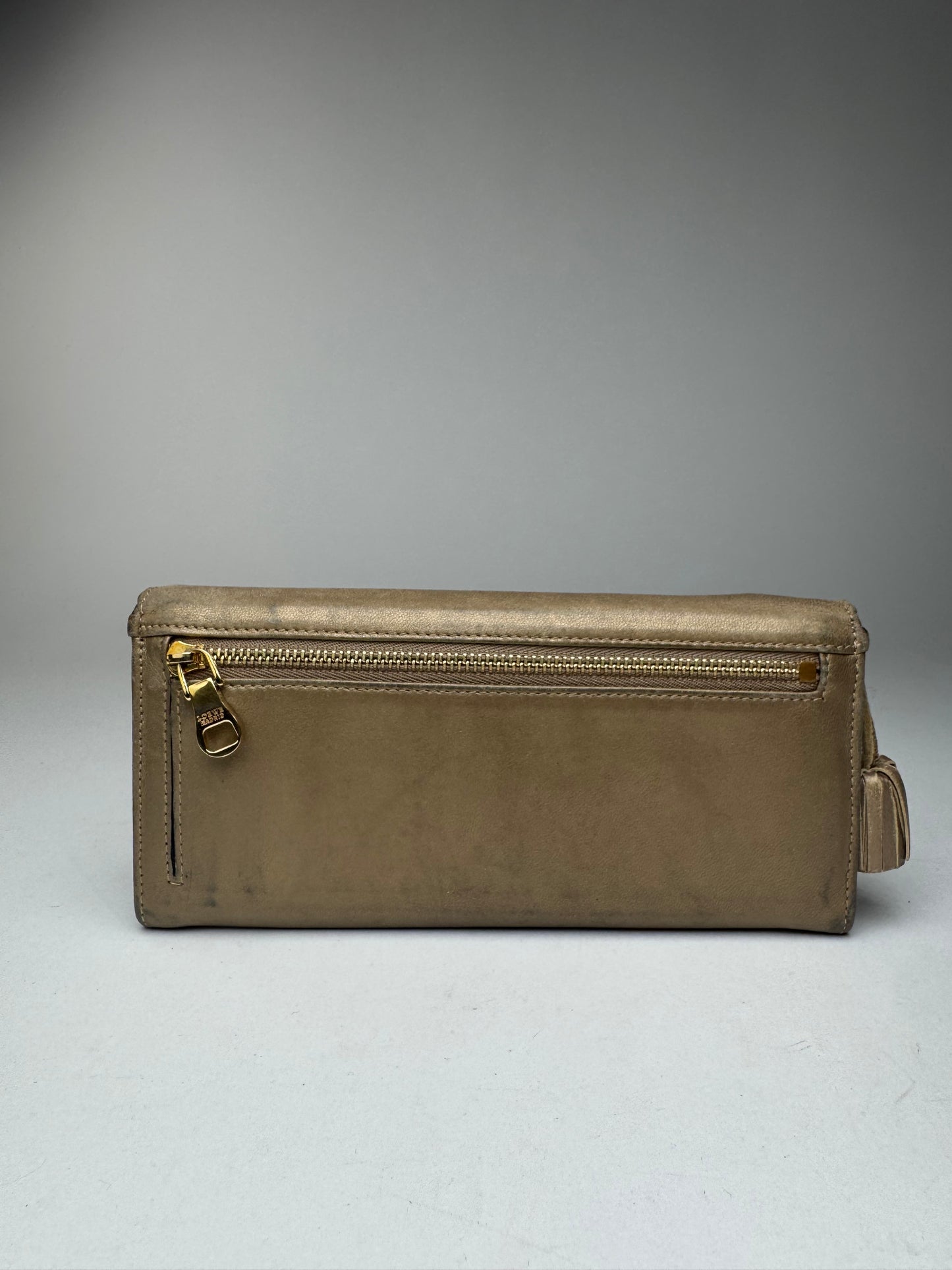 Vintage Loewe Madrid Leather wallet golden