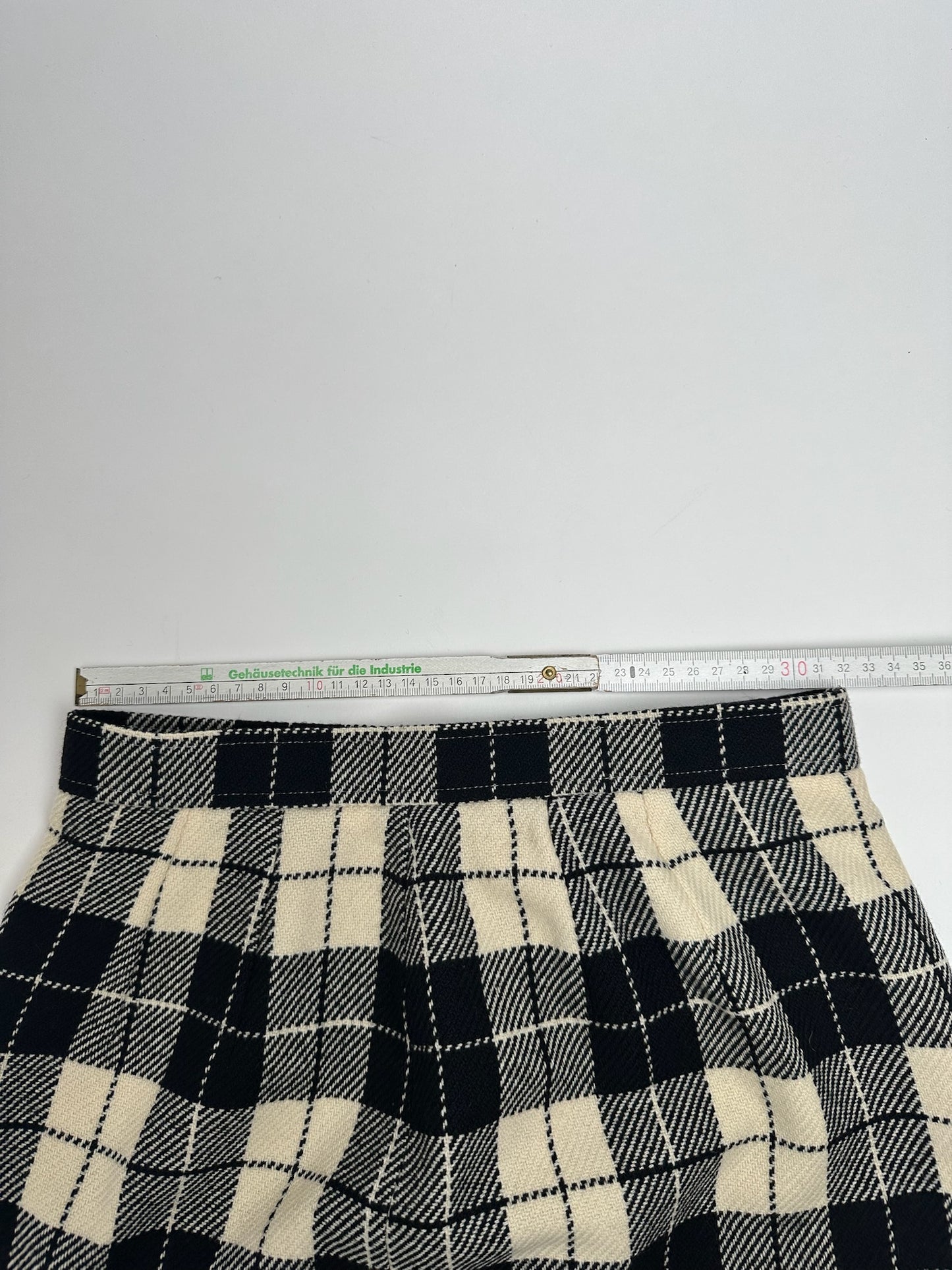 Vintage Courreges Checked skirt