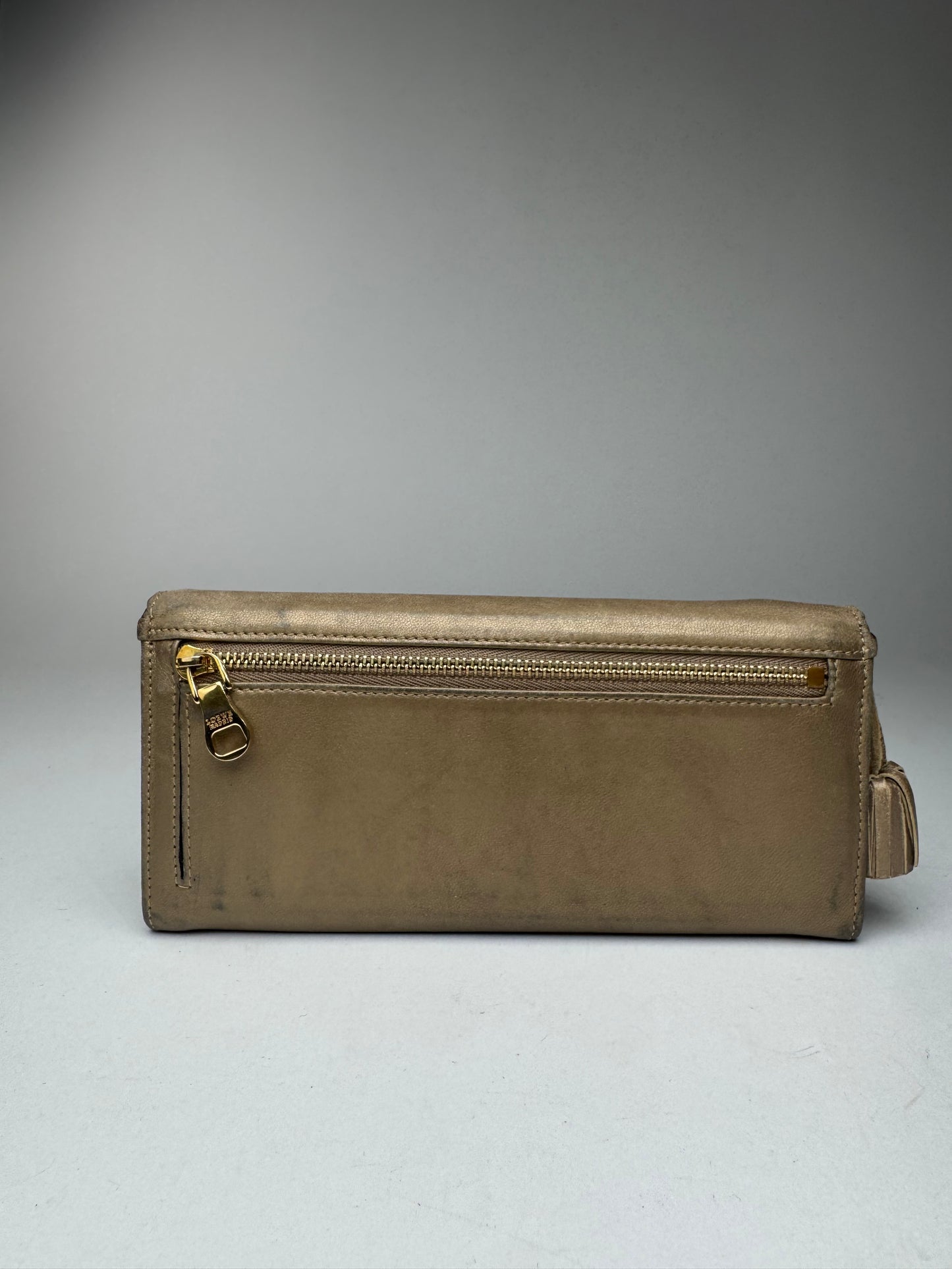 Vintage Loewe Madrid Leather wallet golden