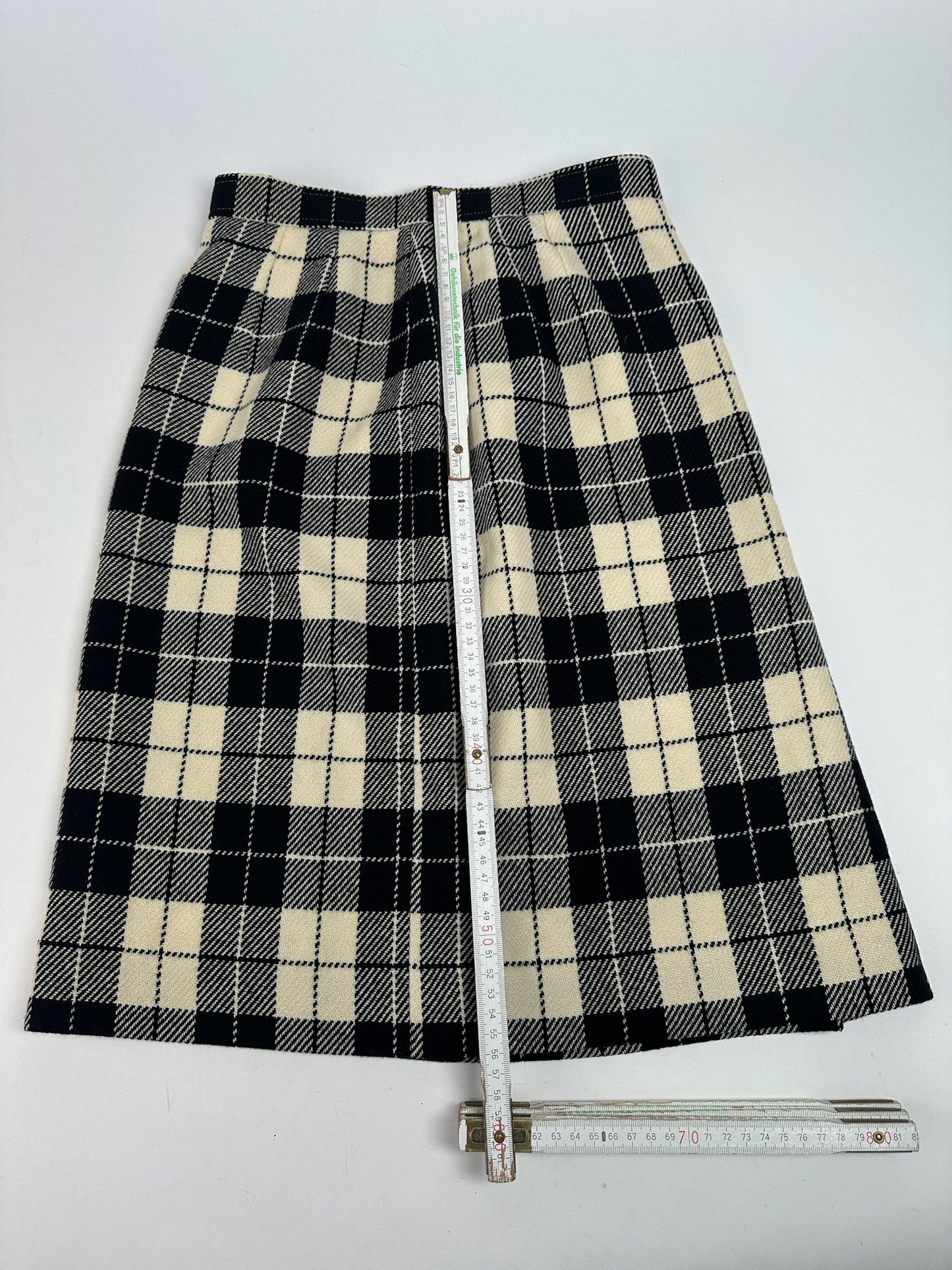 Vintage Courreges Checked skirt