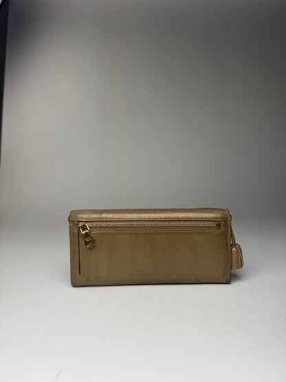 Vintage Loewe Madrid Leather wallet golden
