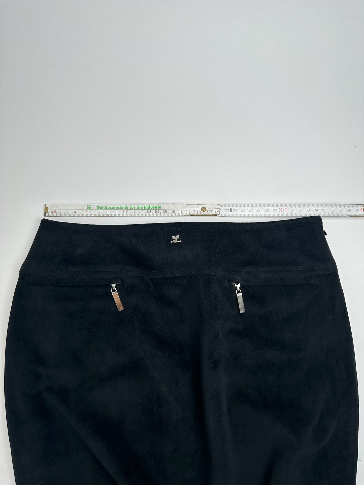 Vintage Courreges Skirt Black