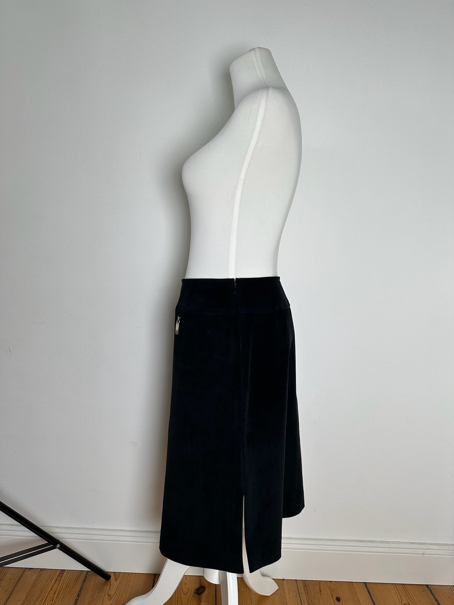 Vintage Courreges Skirt Black