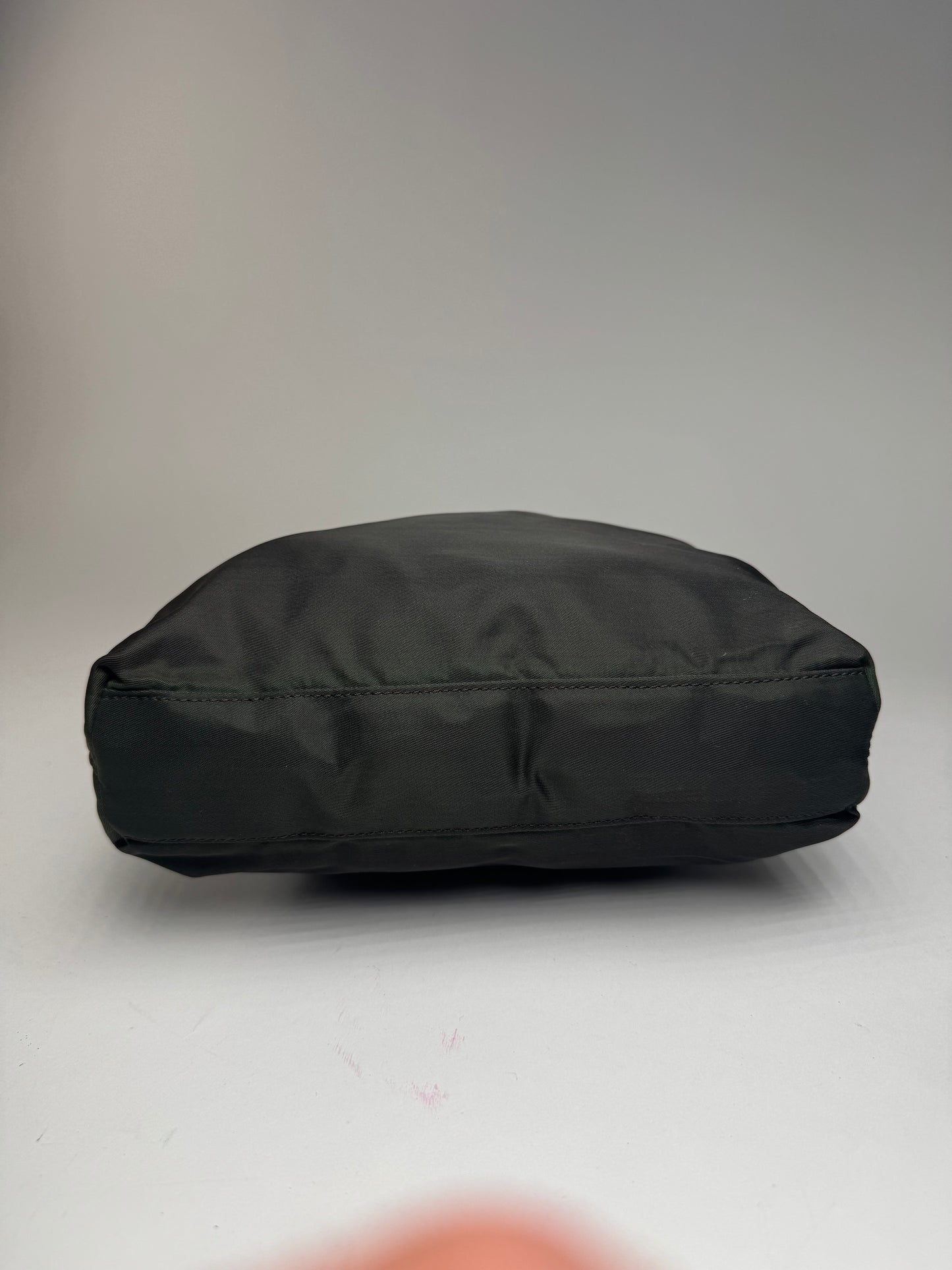 Sac Prada vintage en polyester vert