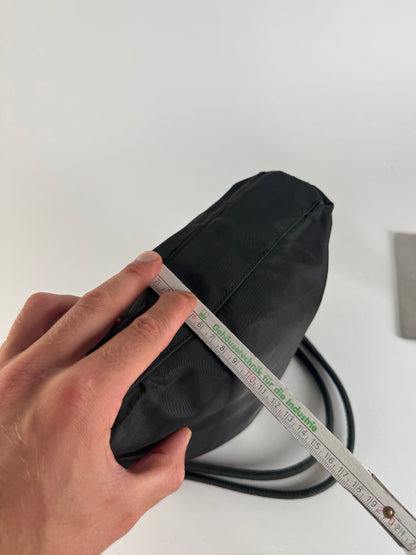 Sac Prada vintage en polyester vert