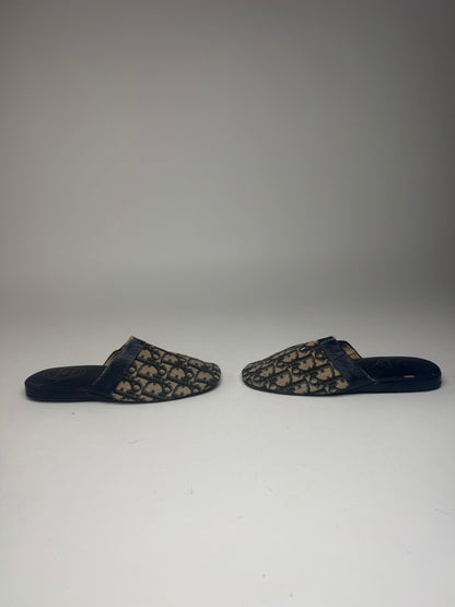 Vintage Dior Monogram Slides