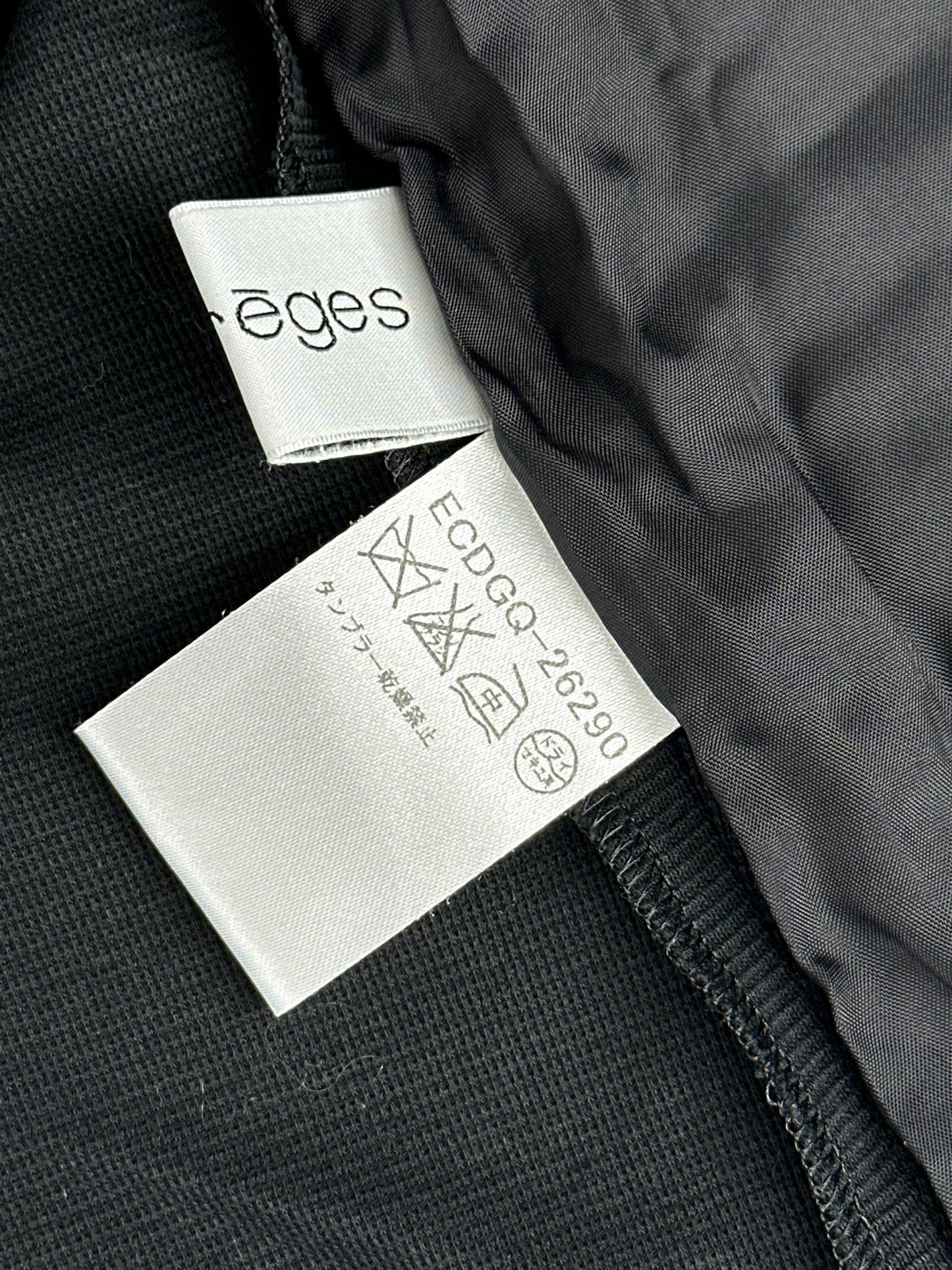 Vintage Courreges Blazer Black