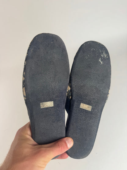Vintage Dior Monogram Slides