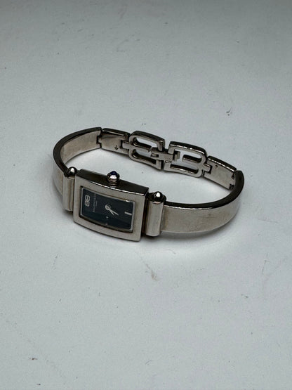 Vintage Balenciaga Steel Quartz Watch Silver