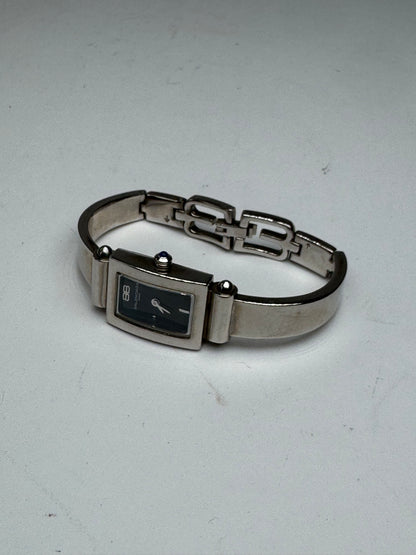 Vintage Balenciaga Steel Quartz Watch Silver