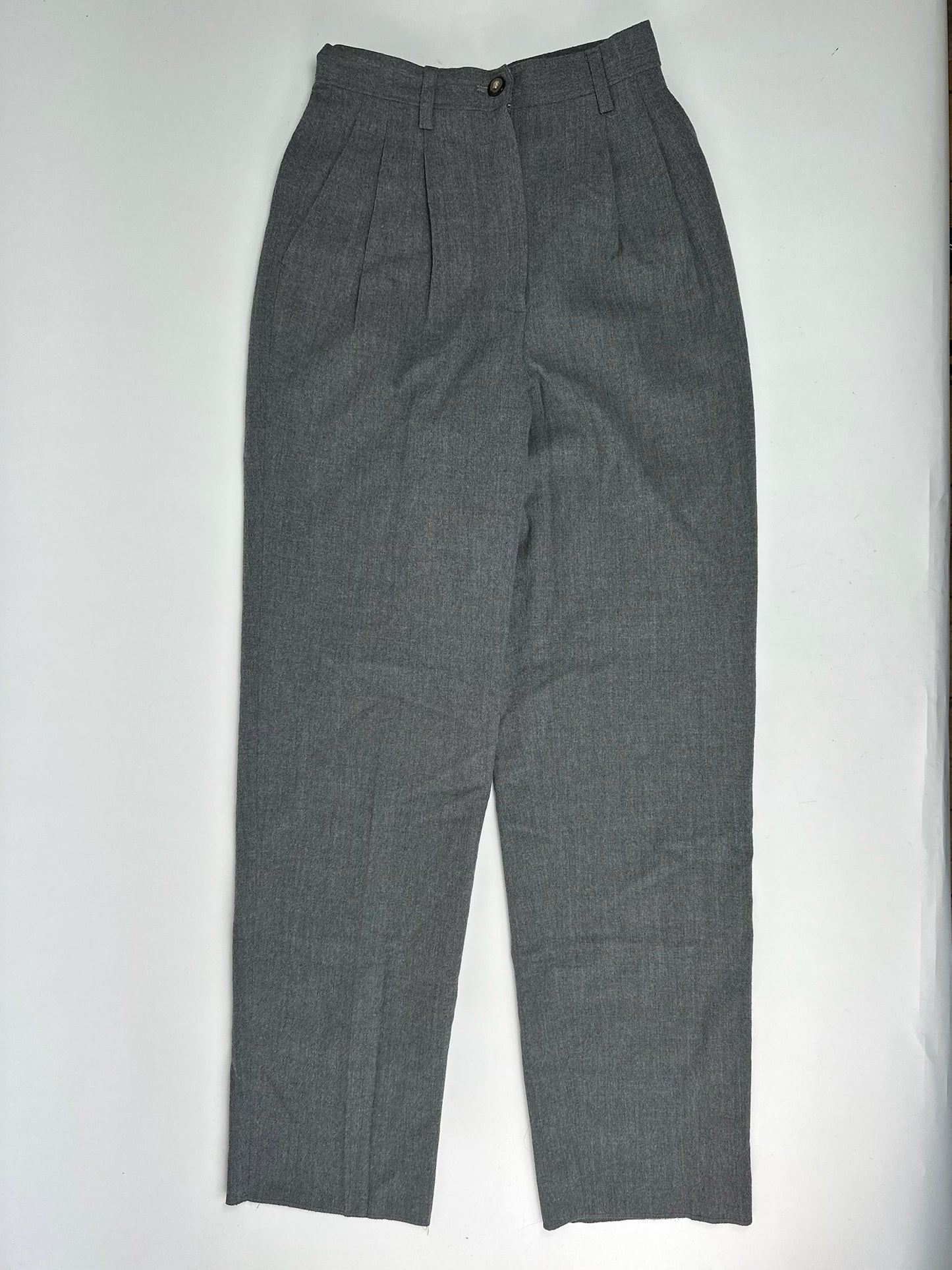 Vintage Balenciaga Wool Pants Gray