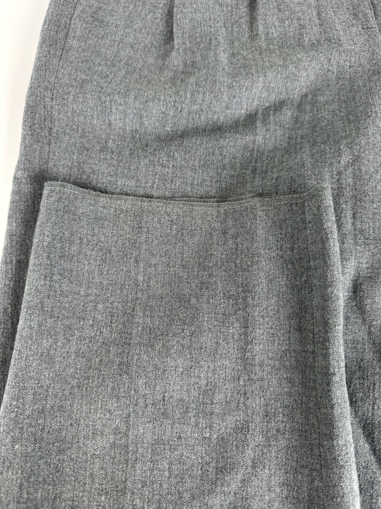 Vintage Balenciaga Wool Pants Gray