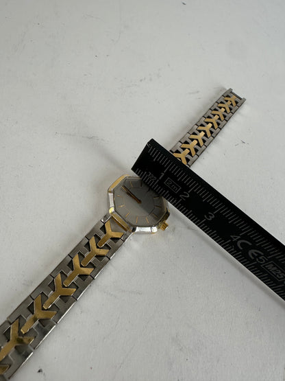 Vintage Yves Saint Laurent Gold Plated Quartz Watch