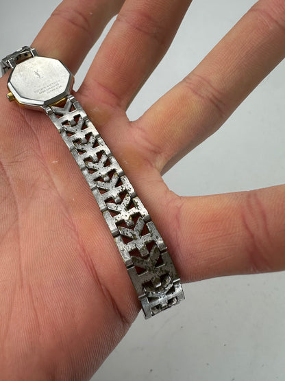Vintage Yves Saint Laurent Gold Plated Quartz Watch