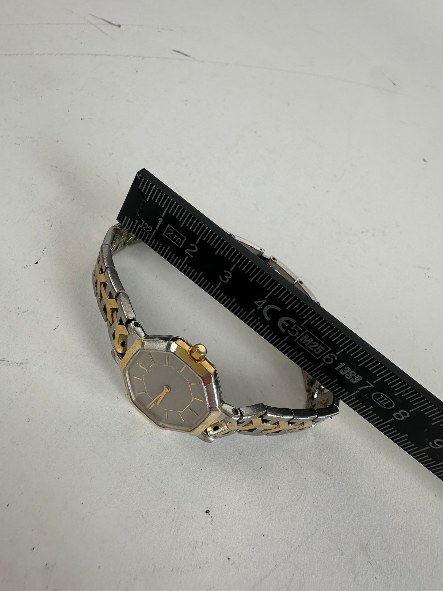 Vintage Yves Saint Laurent Gold Plated Quartz Watch
