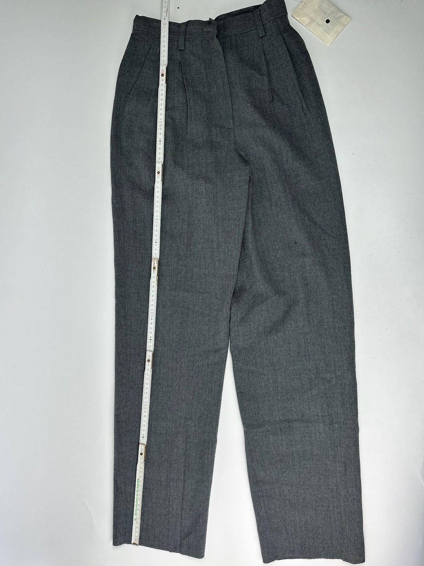 Vintage Balenciaga Wool Pants Gray