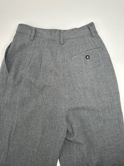 Vintage Balenciaga Wool Pants Gray