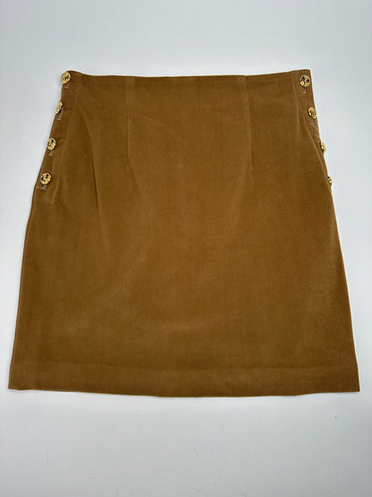 Vintage Celine Paris Wool Skirt brown