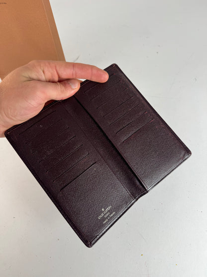 Vintage Louis Vuitton Leather ID Holder Purple