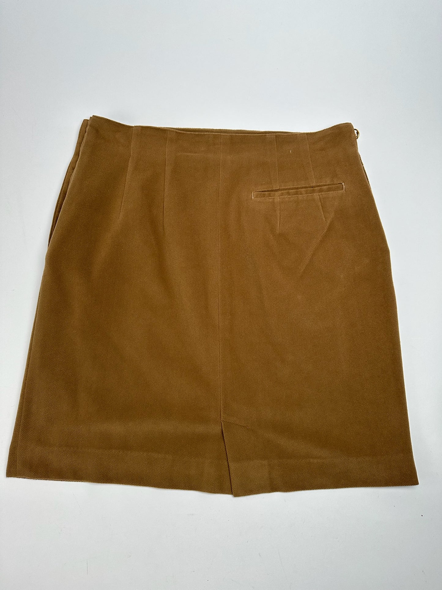 Vintage Celine Paris Wool Skirt brown