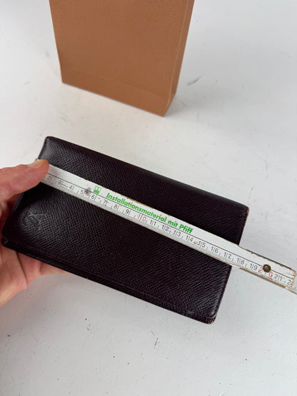 Vintage Louis Vuitton Leather ID Holder Purple