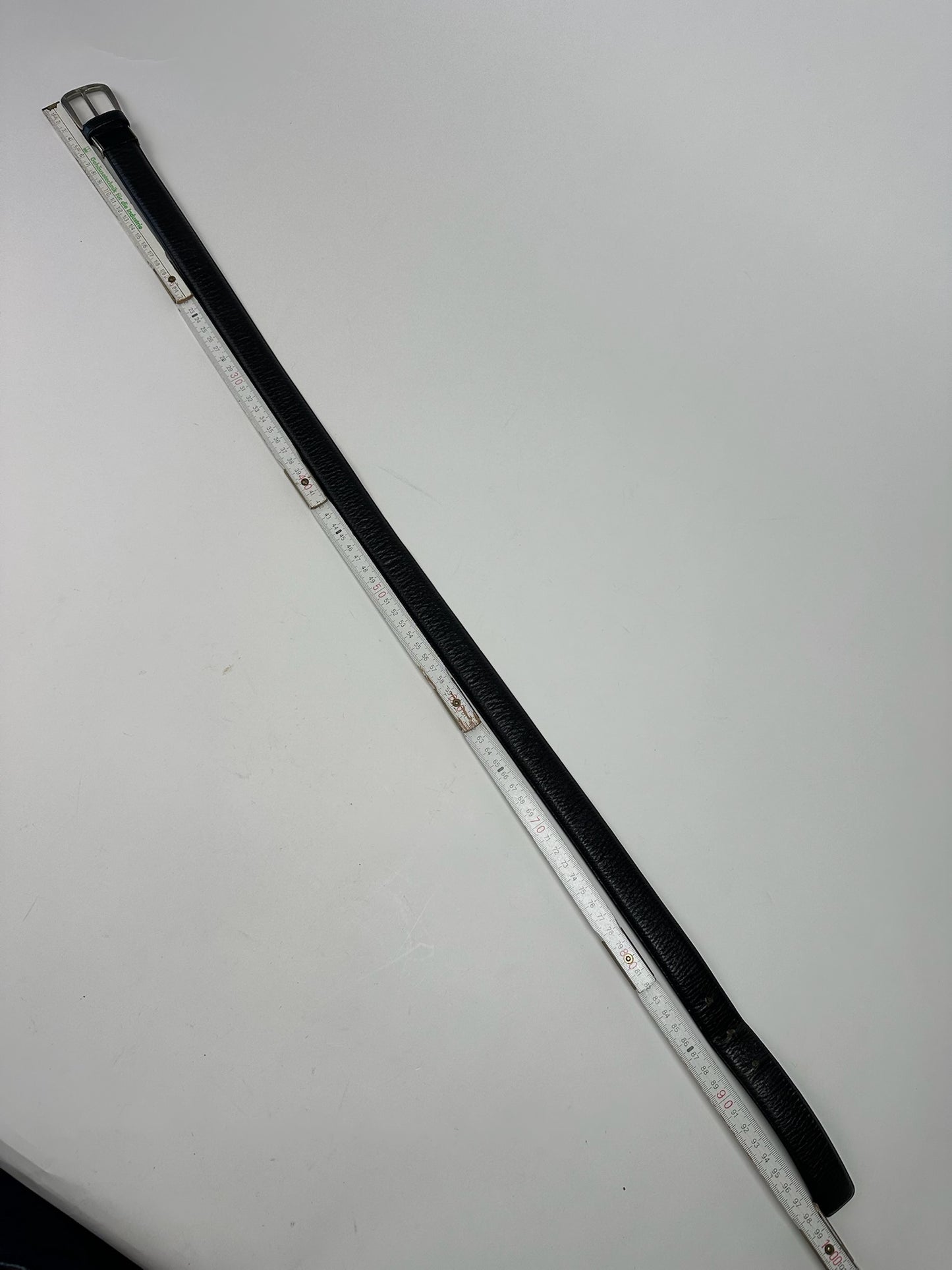 Vintage Dior Leather Belt black