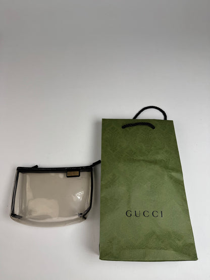 Vintage transparent PVC Gucci Clutch