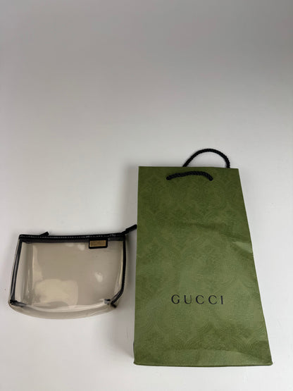 Vintage transparent PVC Gucci Clutch
