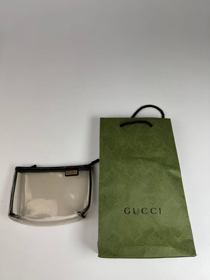 Vintage transparent PVC Gucci Clutch