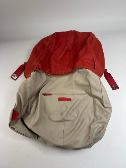 Vintage Givenchy Leather Handbag Red