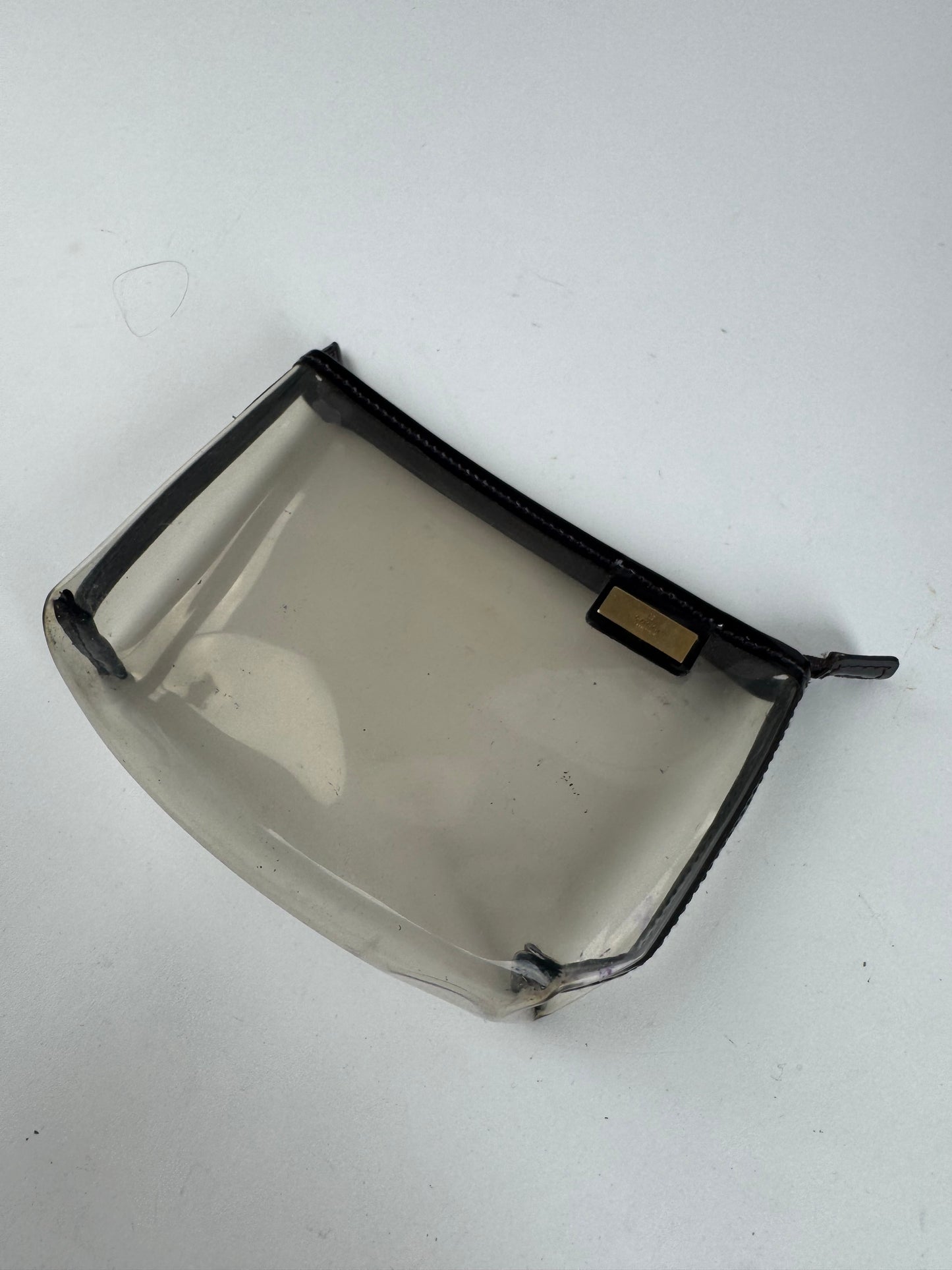 Vintage transparent PVC Gucci Clutch