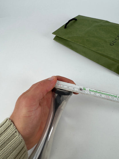 Vintage transparent PVC Gucci Clutch