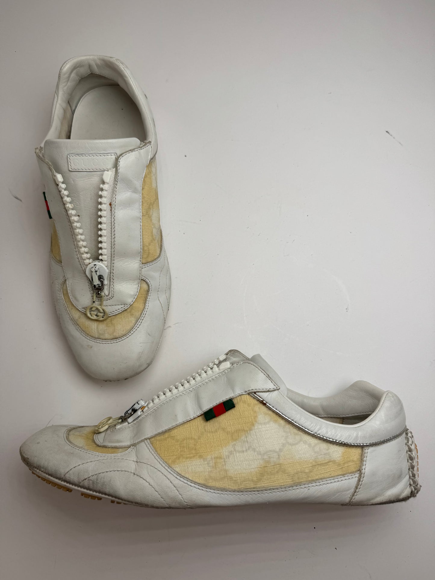 Vintage Gucci Sneaker Monogram White 38